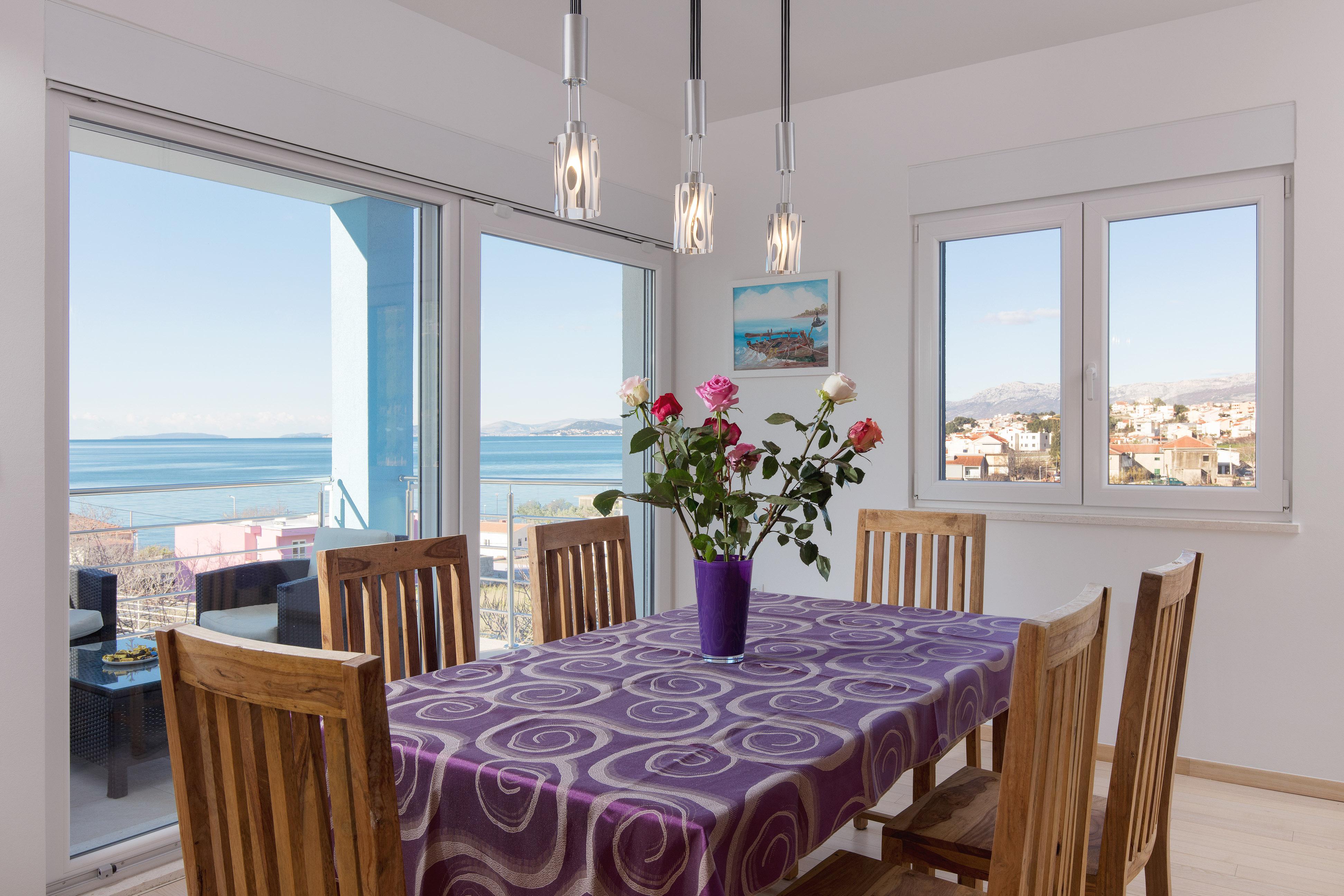 Villa Mermaid Your Croatian Haven With Luxury Pool And Scenic Views Podstrana Zewnętrze zdjęcie