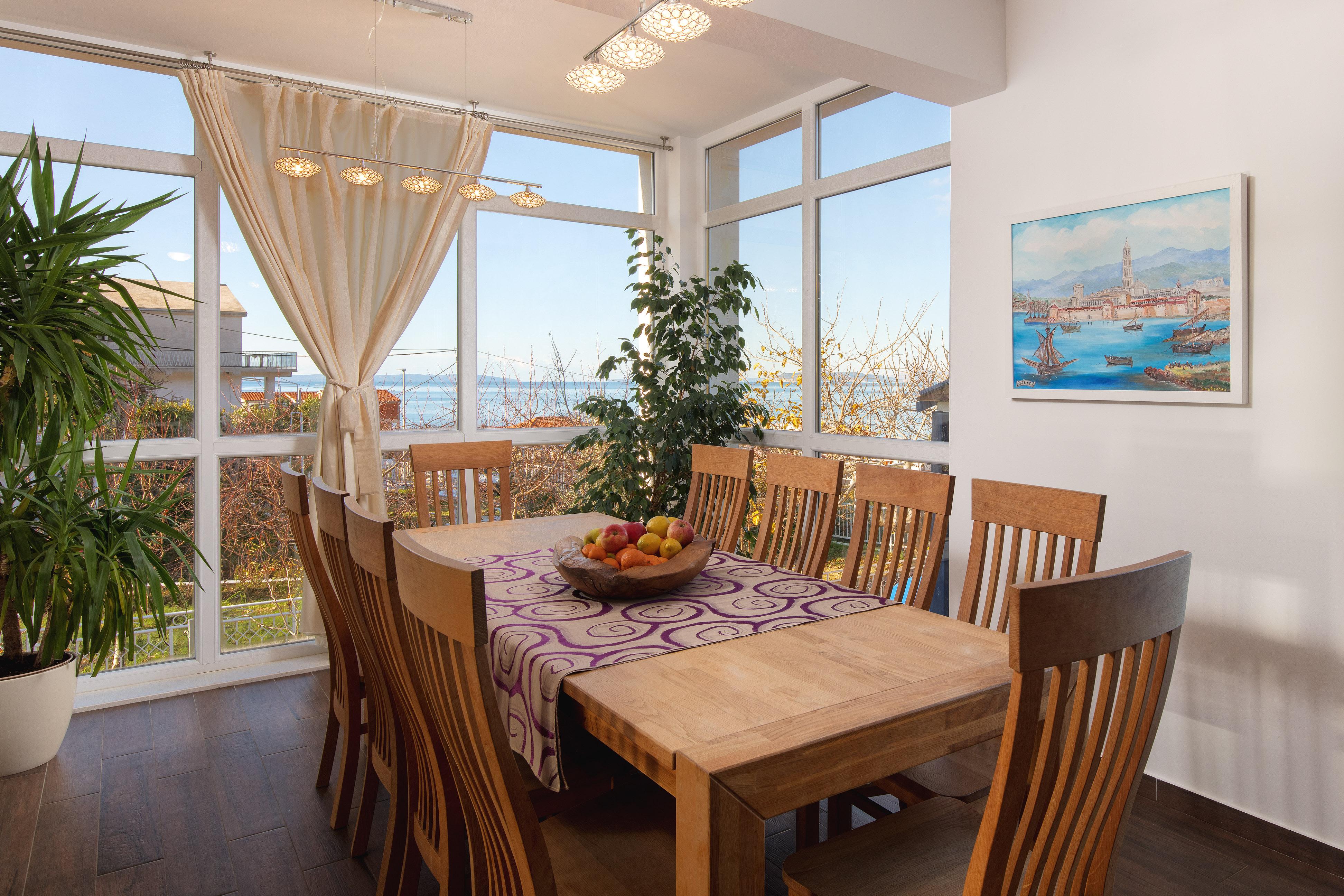 Villa Mermaid Your Croatian Haven With Luxury Pool And Scenic Views Podstrana Zewnętrze zdjęcie